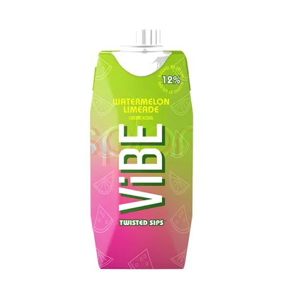 Vibe Twisted Sips Watermelon Limeade By Vendange 500ml