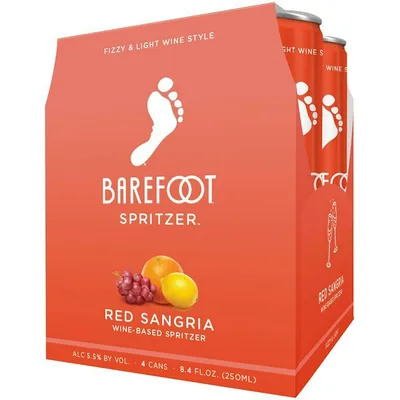 Barefoot Red Sangria Wine Spritzer