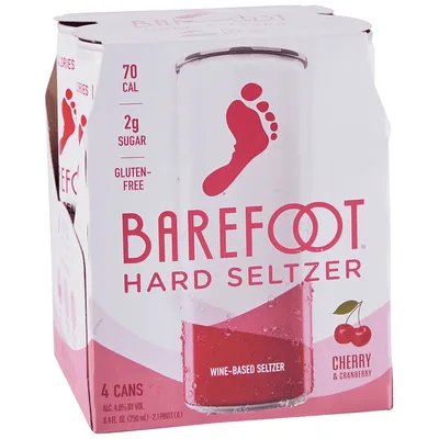 Barefoot Hard Seltzer Cherry & Cranberry