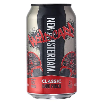 New Amsterdam Wildcard Classic Hard Punch 4 Pack 12 Oz. Can