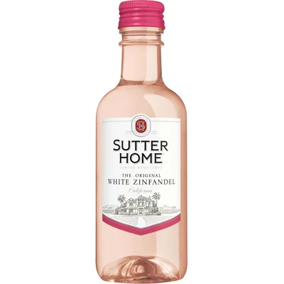 Sutter Home White Zinfandel Wine - 4pk/187ml Bottles