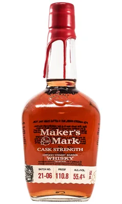 Maker's Mark Cask Strength Kentucky Straight Bourbon Whiskey 750 Ml
