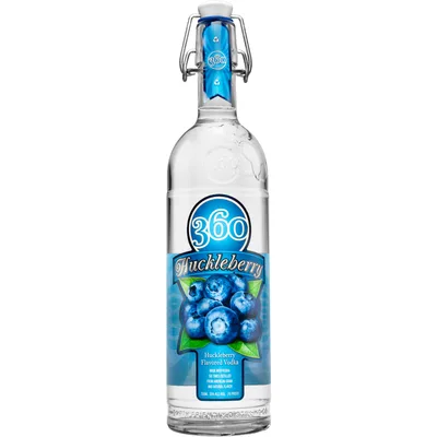 360 Vodka Huckleberry 750ml Bottle