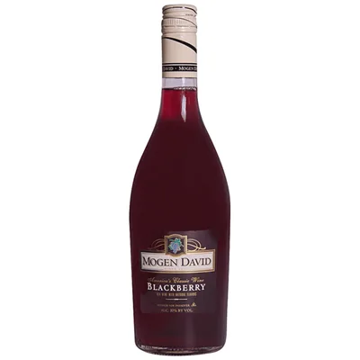 Mogen David Red Wine, Blackberry 750 Ml