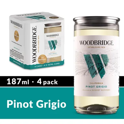 Woodbridge Pinot Grigio White Wine Cans