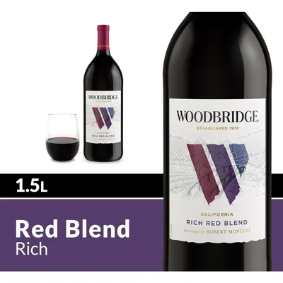 Woodbridge By Robert Mondavi Cabernet Sauvignon Merlot Red Blend Wine, California