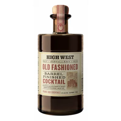 High West Old Fashioned Barrel Finished Cocktail Whiskey