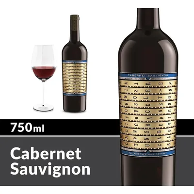 Unshackled Cabernet Sauvignon Red Wine By The Prisoner - 750ml Bottle