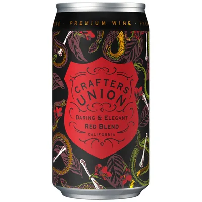 Crafters Union Red Blend Can Wine 200ml
