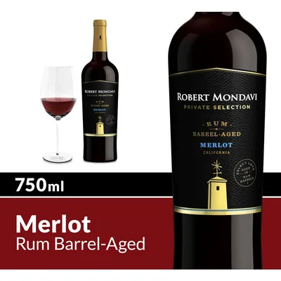 Robert Mondavi Rum Barrel Aged Merlot Private Selection
