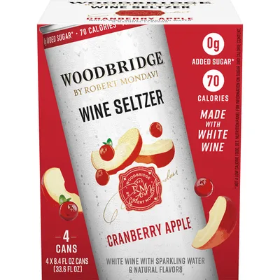 Woodbridge Cranberry Apple Wine Seltzer NV