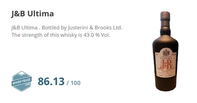 J & B Ultima Blended Scotch Whisky