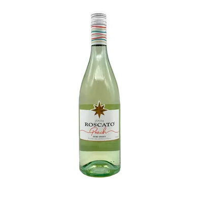 Roscato Wine, Semi Sweet, Peach 750 Ml