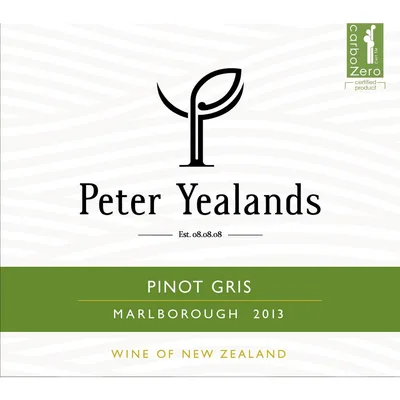 Yealands Pinot Gris, 750ml 750 Ml