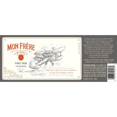 Mon Frere Winery Pinot Noir