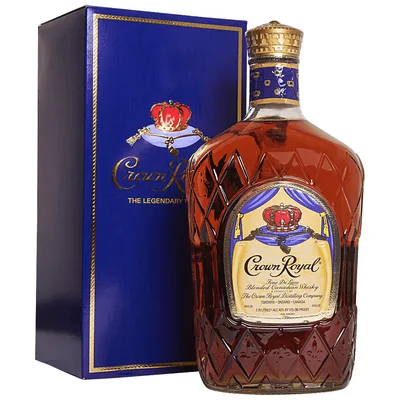 Crown Royal Deluxe Blended Canadian Whisky 175lt Bottle