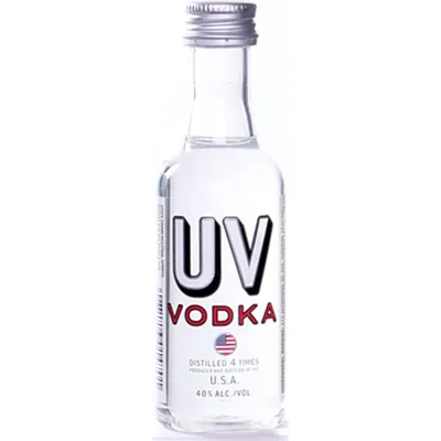 Distillery/Brand UV Vodka Silver 50mL