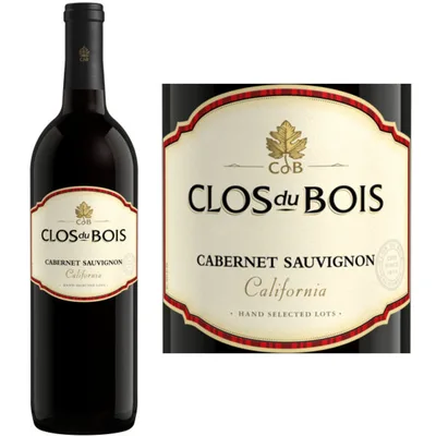 Clos du Bois Cabernet Sauvignon, Red Wine, 750 mL Bottle