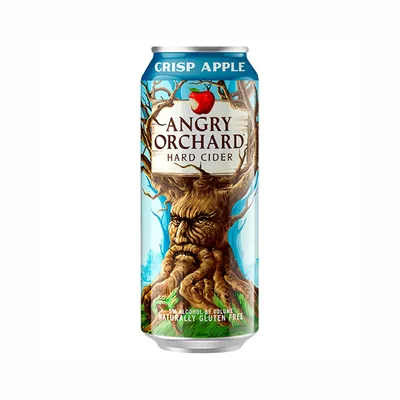 Angry Orchard Crisp Apple Hard Cider, Spiked 16oz Can