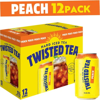 Twisted Tea Peach Hard Iced