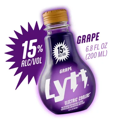 Lytt Grape Electric Coolers 15% ABV