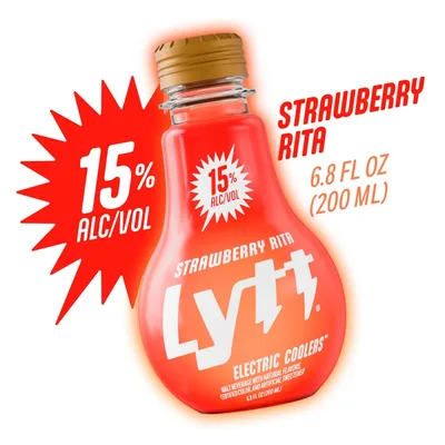 Lytt Strawberry Rita Electric Coolers 15% ABV