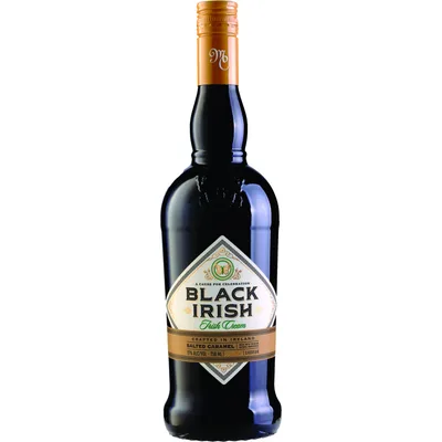 Black Irish Salted Caramel Cream Liqueur