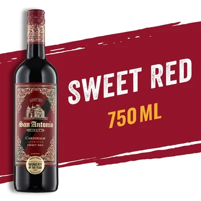 San Antonio Winery Cardinale Sweet Red Wine - 750ml Bottle