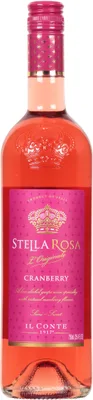Stella Rosa Cranberry Semi Sweet Red Wine - 750ml Bottle