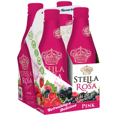 Stella Rosa Wine Cocktail, Pink 250 Ml