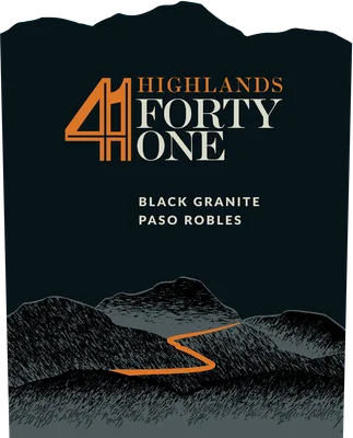 Highlands 41 Black Granite Paso Robles Red Blend 2021