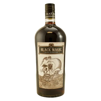 Black Magic Spiced Rum - 1.75L Bottle