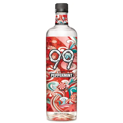99 Schnapps Brand Peppermint 750ml