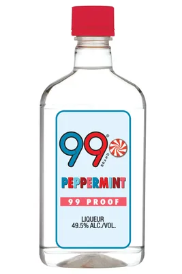 99 Brand Peppermint Liqueur 375ml Proof