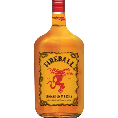 Fireball Cinnamon Whisky Whiskey 1.75