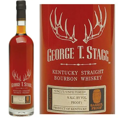George T. Stagg Barrel Proof Kentucky Straight Bourbon Whiskey 750mL