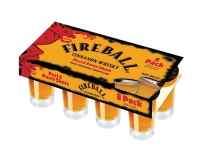 Miscellaneous Fireball Whisky 8pk