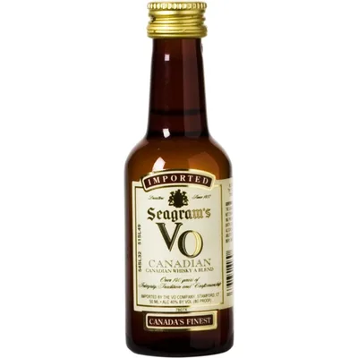 Seagram's V.O. Canadian Whisky 50ml 80 Proof