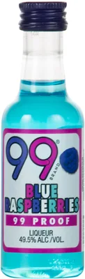 99 Blue Raspberries - Raspberry Schnapps Liqueur - 50 Ml