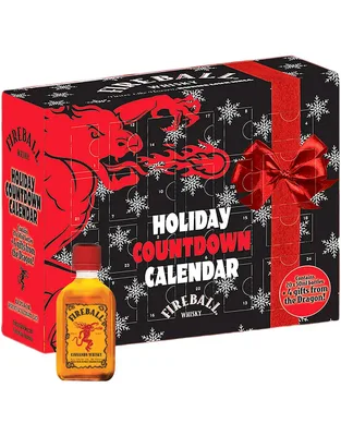 Fireball Holiday Countdown Calendar 50ml
