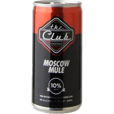 The Club Moscow Mule 200ml Can