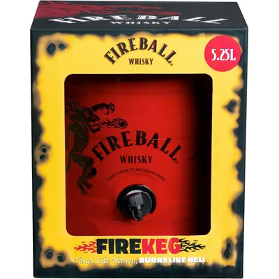 Fireball Cinnamon Whiskey Keg