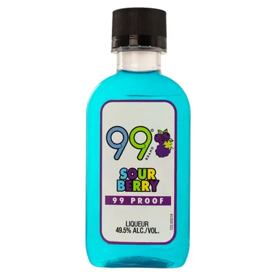 99 Sour Berry Liqueur 100ml 99 Proof