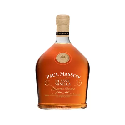 Paul Masson Vanilla Flavored Brandy Grande Amber Classic 54 750ML