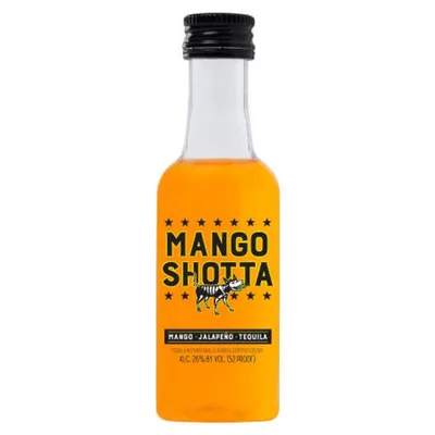Mango Shotta 50ml Mini Jalapeno Tequila