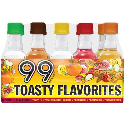 99 Schnapps Toasty Flavorites