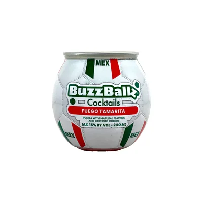 Buzzballz Fuego Tamarita Cocktail 200ml 30 Proof