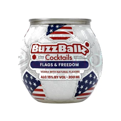 Buzzballz Cocktails Flags & Freedom 200ml
