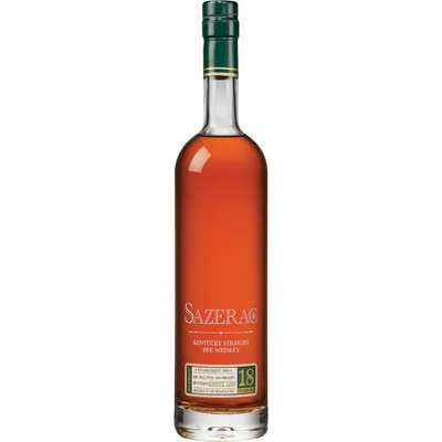 Sazerac 18 Year Old Kentucky Straight Rye Whiskey Release 2020