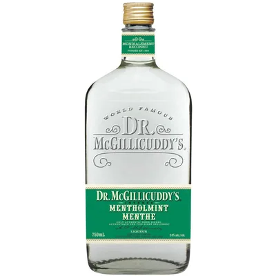 Dr McGillicuddy's Intense Mentholmint Schnapps Liqueur 750ml